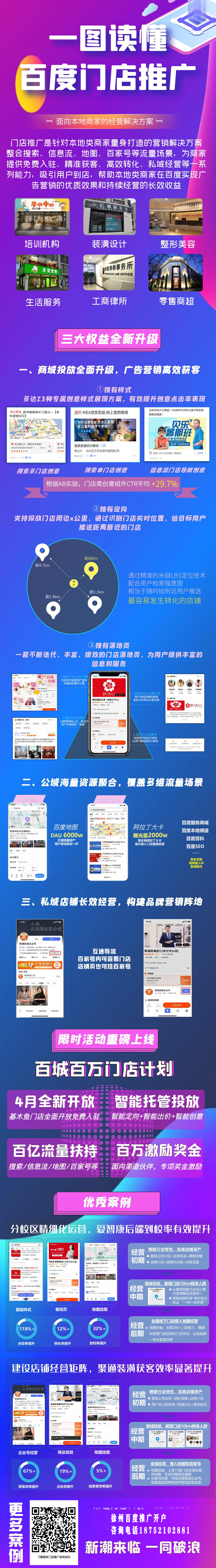 徐州百度推广公司新上线门店推广，欢迎咨询